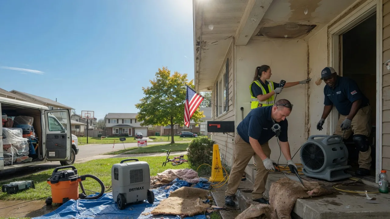 Water Damage Restoration in Donnellson, IL near me